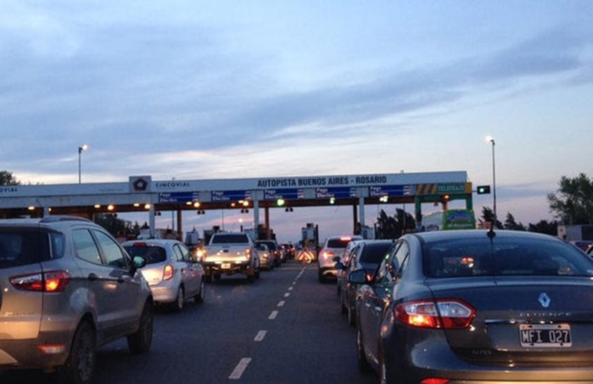 Los peajes en rutas nacionales son un 200 más caros desde este viernes