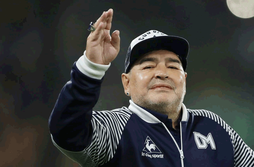 Maradona: «Que la mano de Dios termine con esta pandemia»