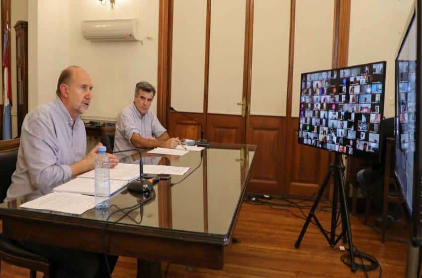 El gobernador Perotti mantendrá una reunión virtual con diputados y senadores nacionales santafesinos