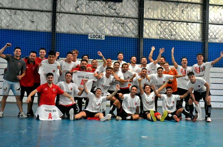 Futsal AFA: Newells venció a Argentinos Juniors y logró el ascenso a la Primera A
