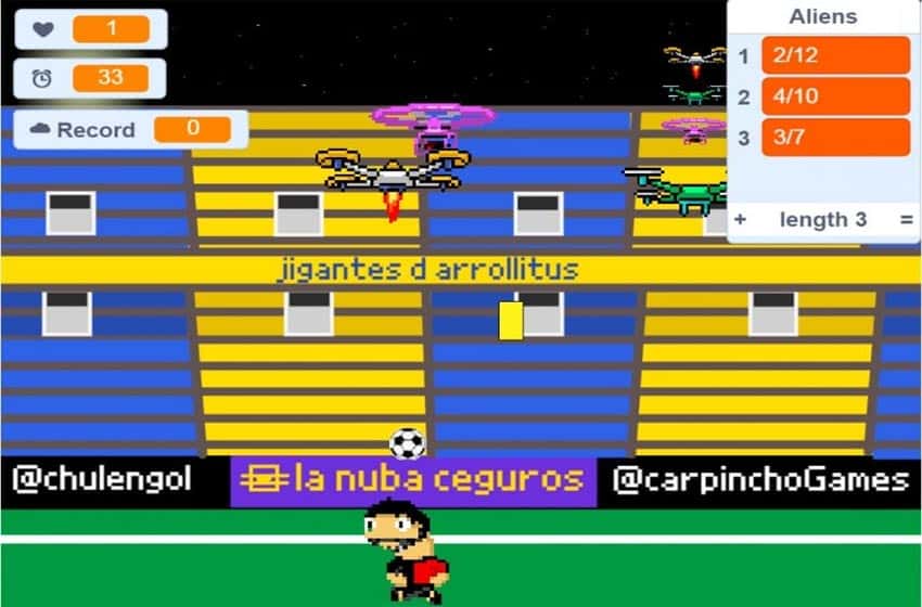 El creador del juego de Pablo Pérez contra drones y amarillas, aseguró: «Me apuré para que la gente no se olvide lo que pasó»