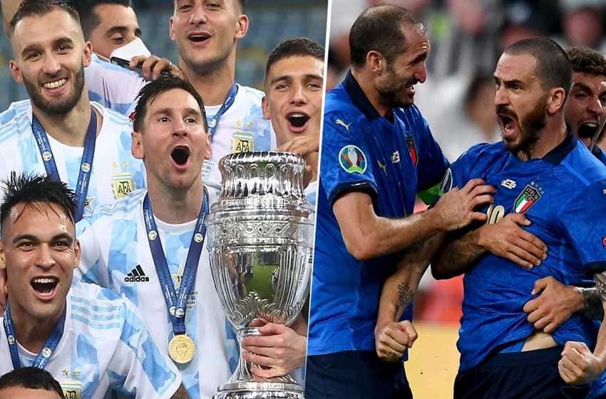 Argentina contra Italia, la final que empieza a tomar forma: cuándo y dónde se jugaría