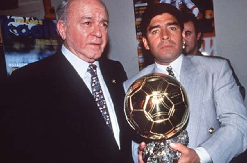 Con participación de Messi: el emotivo homenaje a Diego Maradona en el Balón de Oro