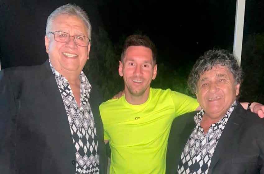 Lionel Messi y Antonela Roccuzzo la rompieron al ritmo de Los Palmeras
