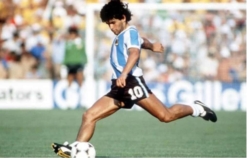 Se cumplen 40 años de los primeros dos goles de Maradona en una Copa del Mundo