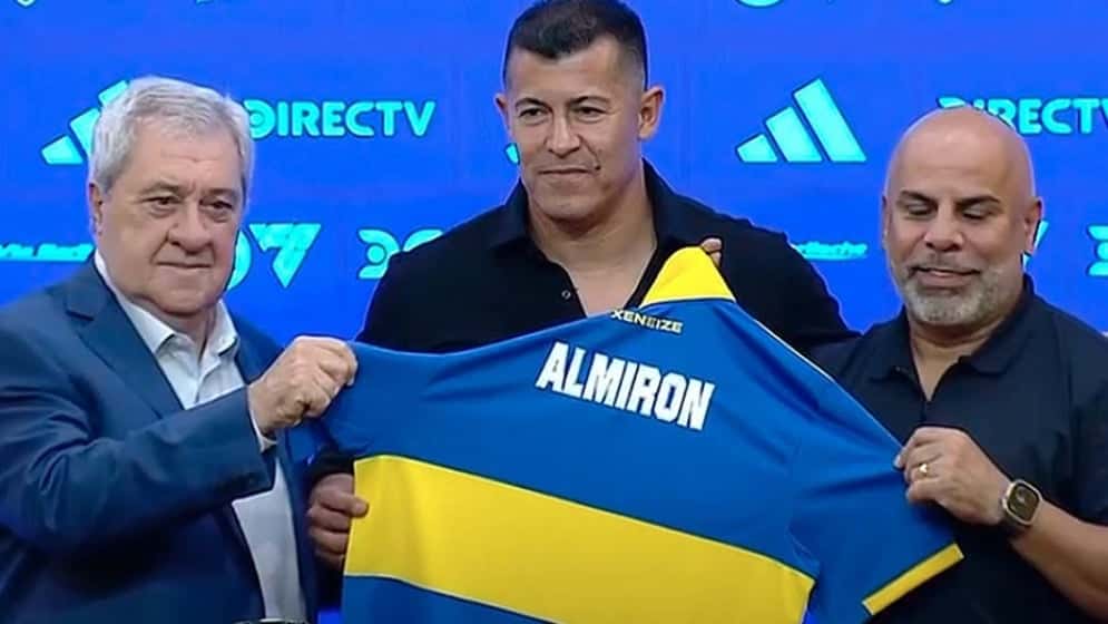 Jorge Almirón fue presentado como nuevo director técnico de Boca