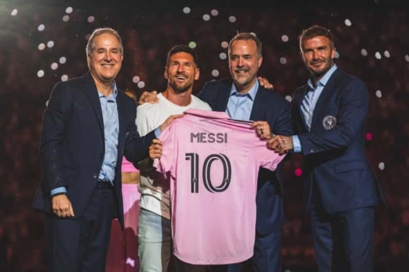 La imponente presentación de Messi en el estadio del Inter Miami