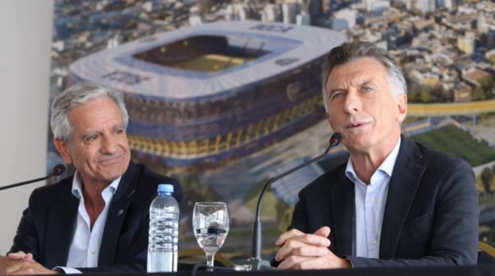 Mauricio Macri presentó su candidatura a vicepresidente de Boca