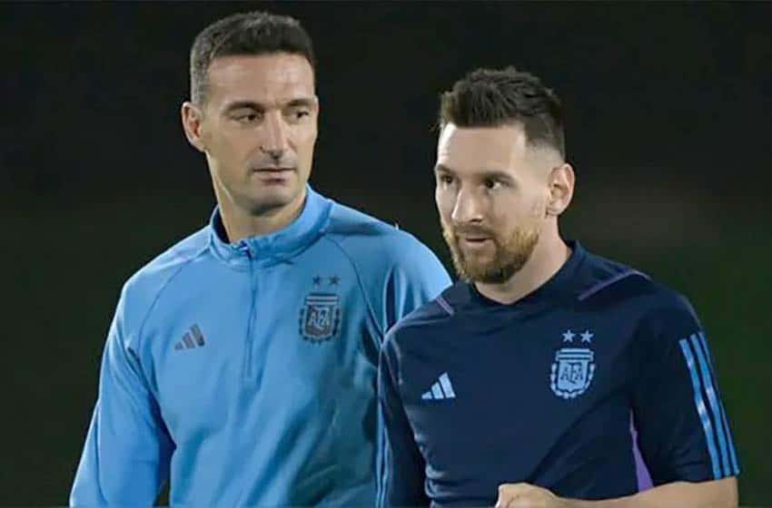 La reunión que no fue: Messi y Scaloni postergaron la charla para más adelante