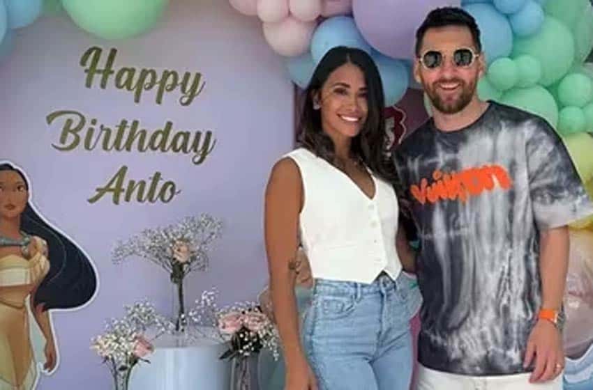 El romántico posteo de cumpleaños que le dedicó Messi a Antonela Rocuzzo