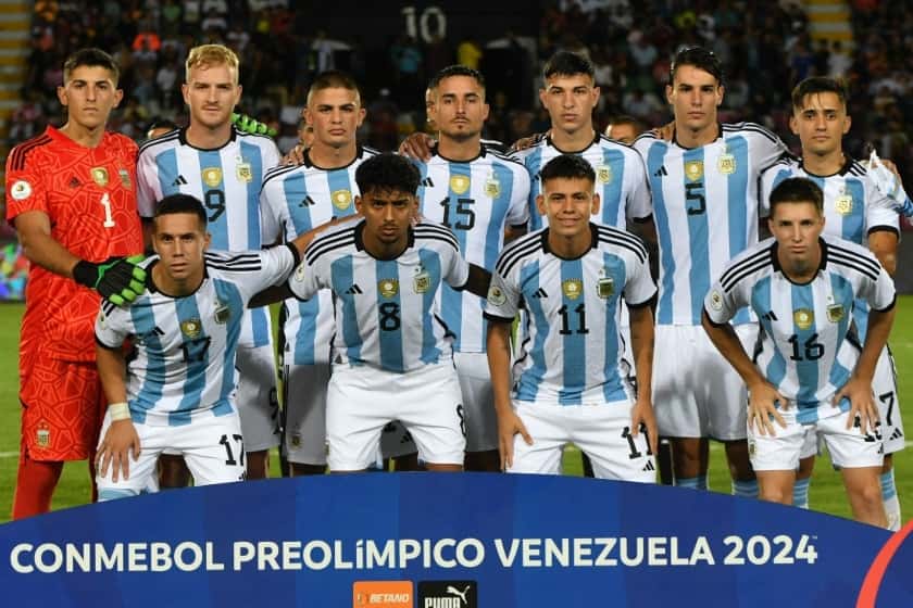 Preolímpico: Argentina igualó ante la Uruguay de Bielsa y terminó puntera de su zona