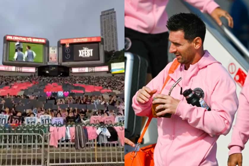 Furor por Messi en Hong Kong: 40 mil personas llenaron un estadio para verlo entrenar