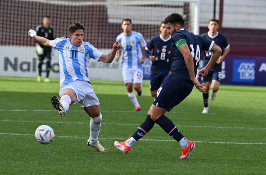 Juegos Olímpicos: la Selección Argentina Sub 23 le ganó otro amistoso a Paraguay