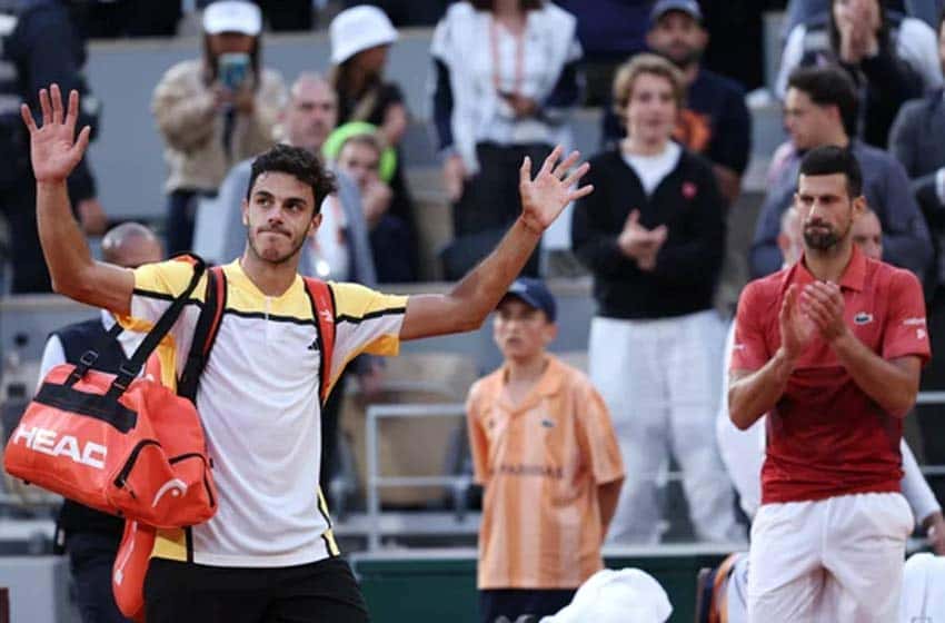 Cerúndolo cayó ante Djokovic y se despidió el último sobreviviente argentino en Roland Garros