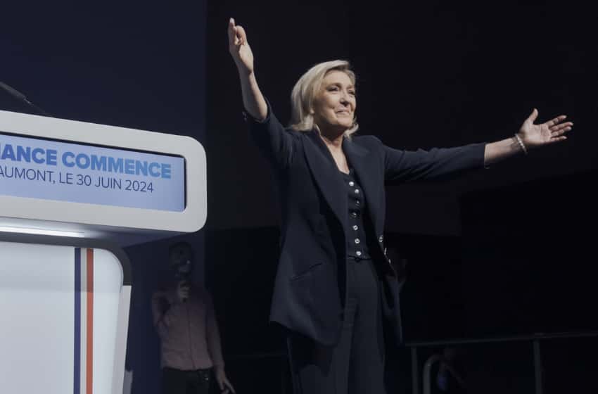 La extrema derecha se impuso en la primera vuelta de las elecciones legislativas en Francia