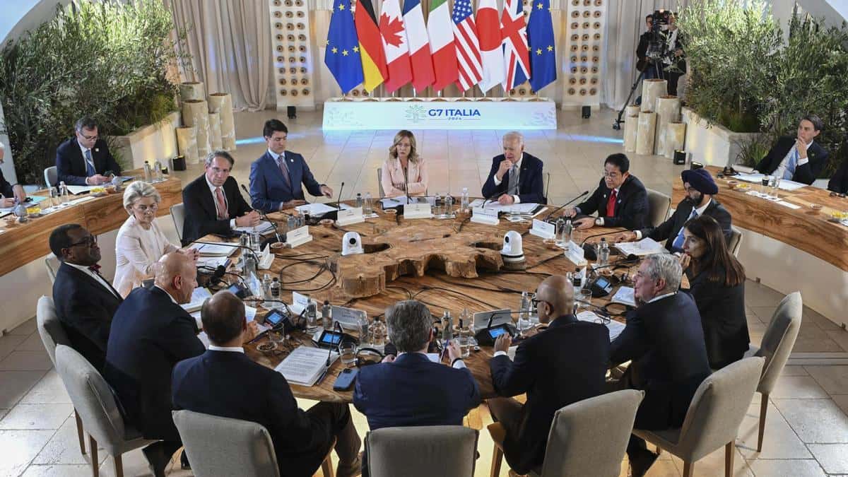 Cumbre del G7: préstamo a Ucrania y un pedido por elecciones limpias en Venezuela