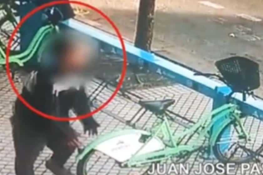Video: dos detenidos por robo de bicicletas públicas en zona norte