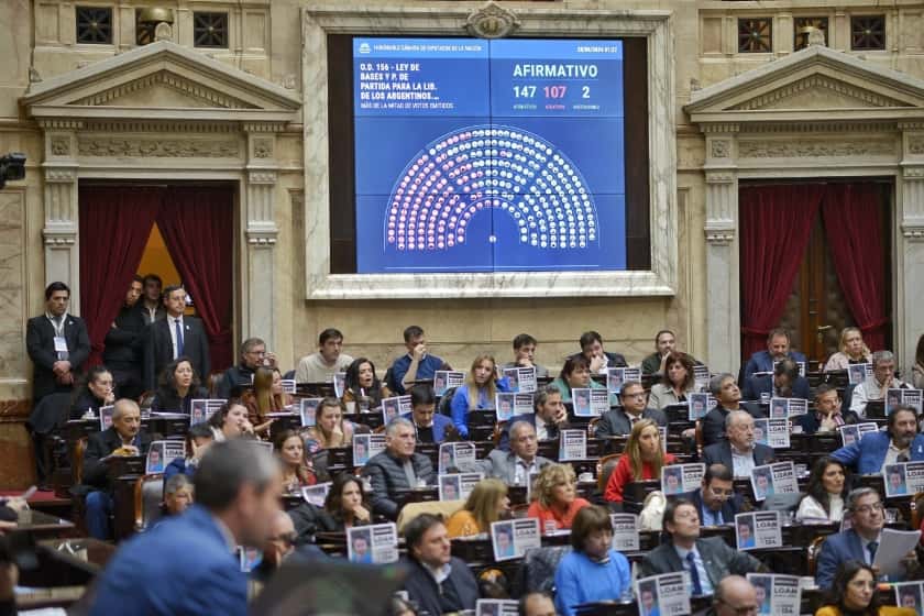 Diputados aprobó la Ley Bases y el paquete fiscal del Gobierno nacional