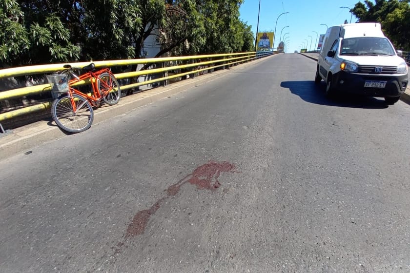 Accidente en Avellaneda y Sabin: hay un adulto mayor herido