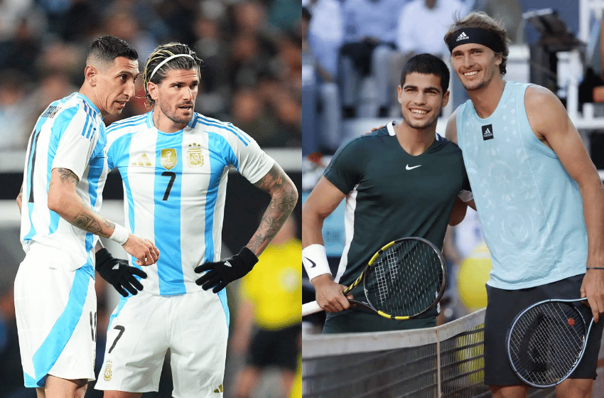 La selección argentina enfrentará a Ecuador, mientras que Zverev y Alcaraz definirán el Roland Garros.