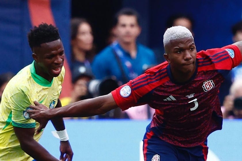 Brasil no pudo con la Costa Rica de Alfaro y decepcionó en su debut por Copa América