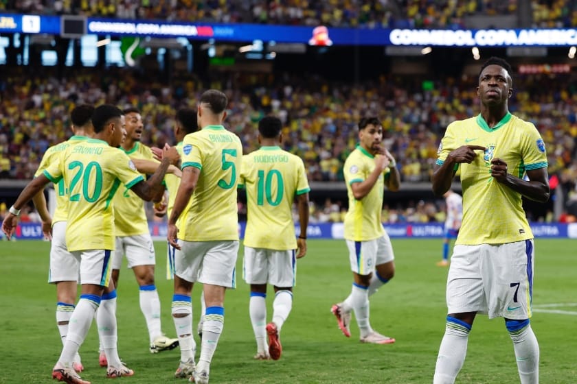 Brasil recuperó confianza con una goleada ante Paraguay por Copa América