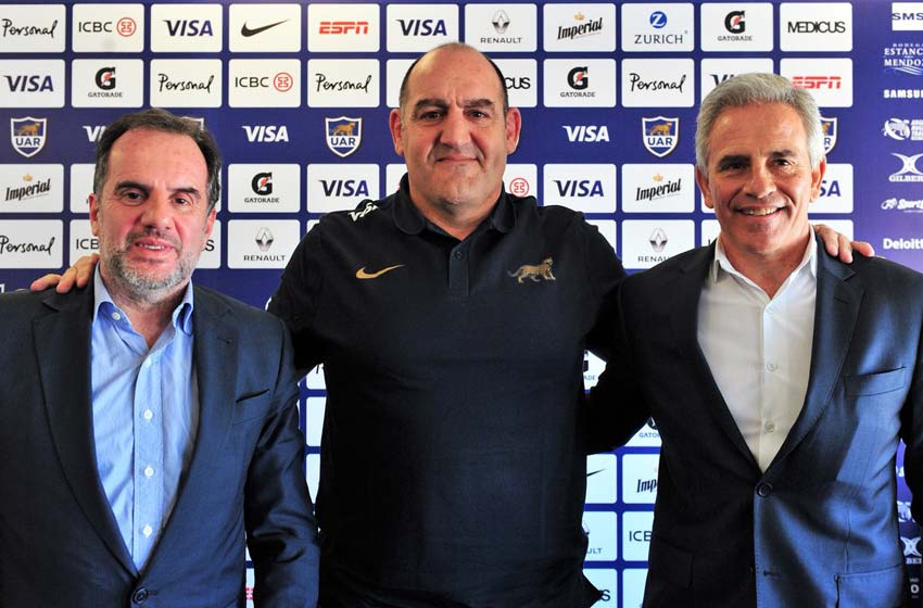 Mario Ledesma fue presentado como nuevo entrenador de Los Pumas