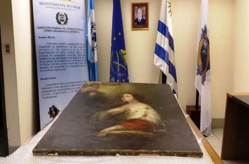 Llegó a Rosario el cuadro de Murillo robado del Museo Estévez