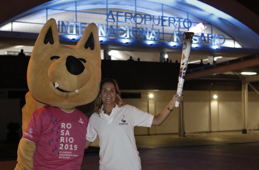 La antorcha ya está en Rosario, ¿cómo será su recorrido?