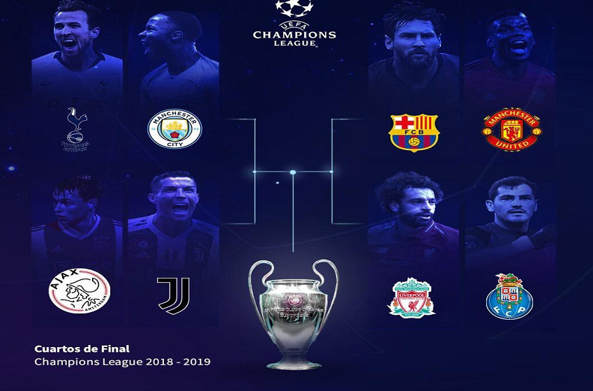 Se sortearon los cuartos de final de la Champions: Messi vs Cristiano, sólo en la final
