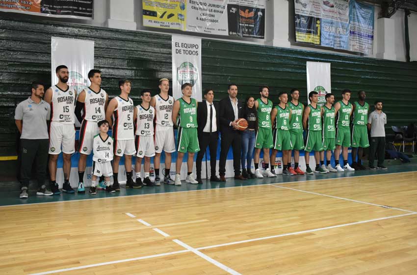 Se presentó oficialmente el plantel de Rosario Basket, que el jueves debuta en la Liga Argentina