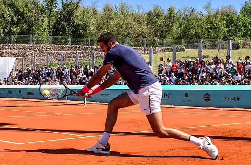 Delpo se pone a punto en Barcelona