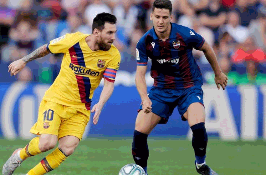 Messi anotó pero Barcelona cayó sorpresivamente ante Levante