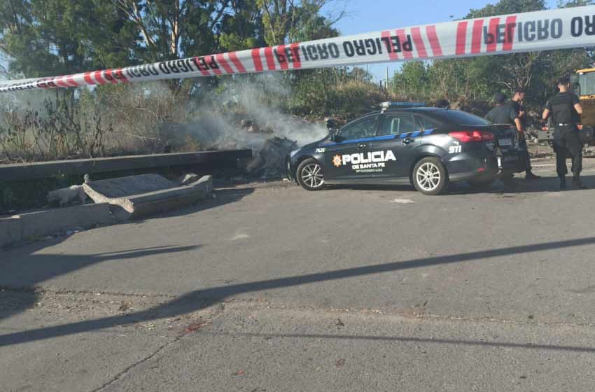 Macabro hallazgo en Empalme Graneros: encontraron la pierna calcinada de un niño