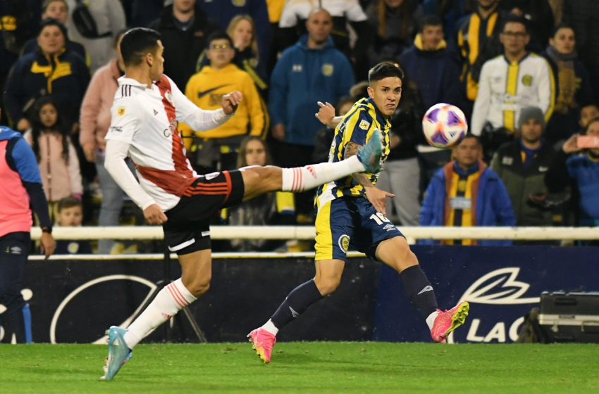 Partido increíble en Arroyito: Central y River empataron 3-3 con un final polémico