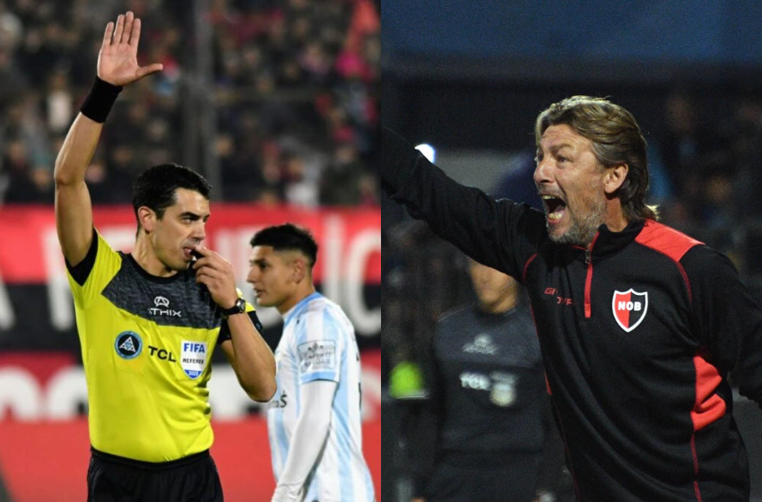 Newell’s y una clara tensión contra los árbitros