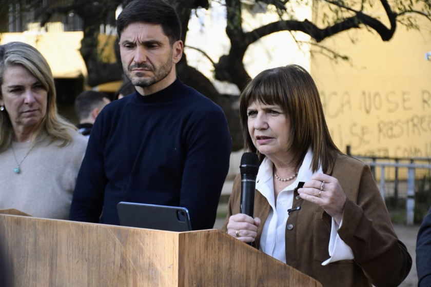 Patricia Bullrich estuvo en Rosario y presentó su propuesta de seguridad