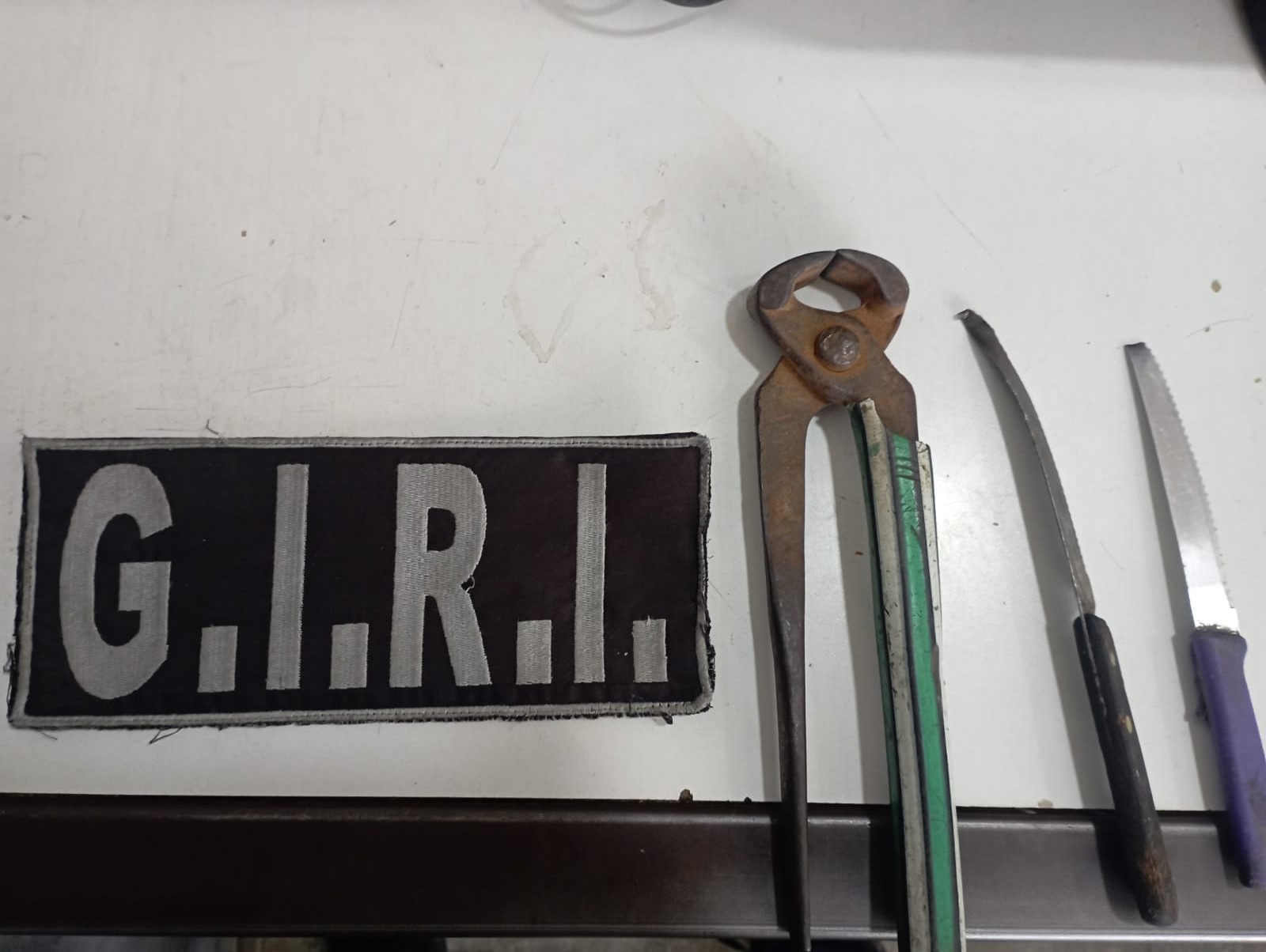 herramientas secuestradas