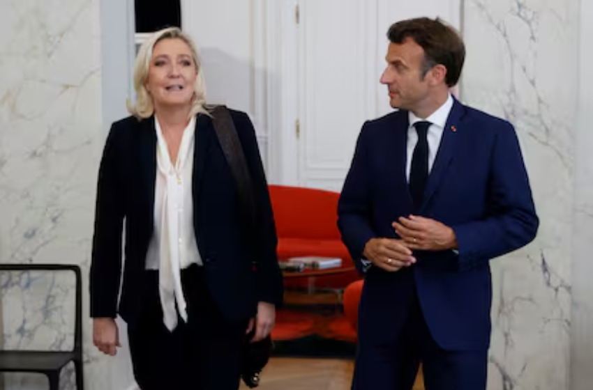 Le Pen Macron Francia