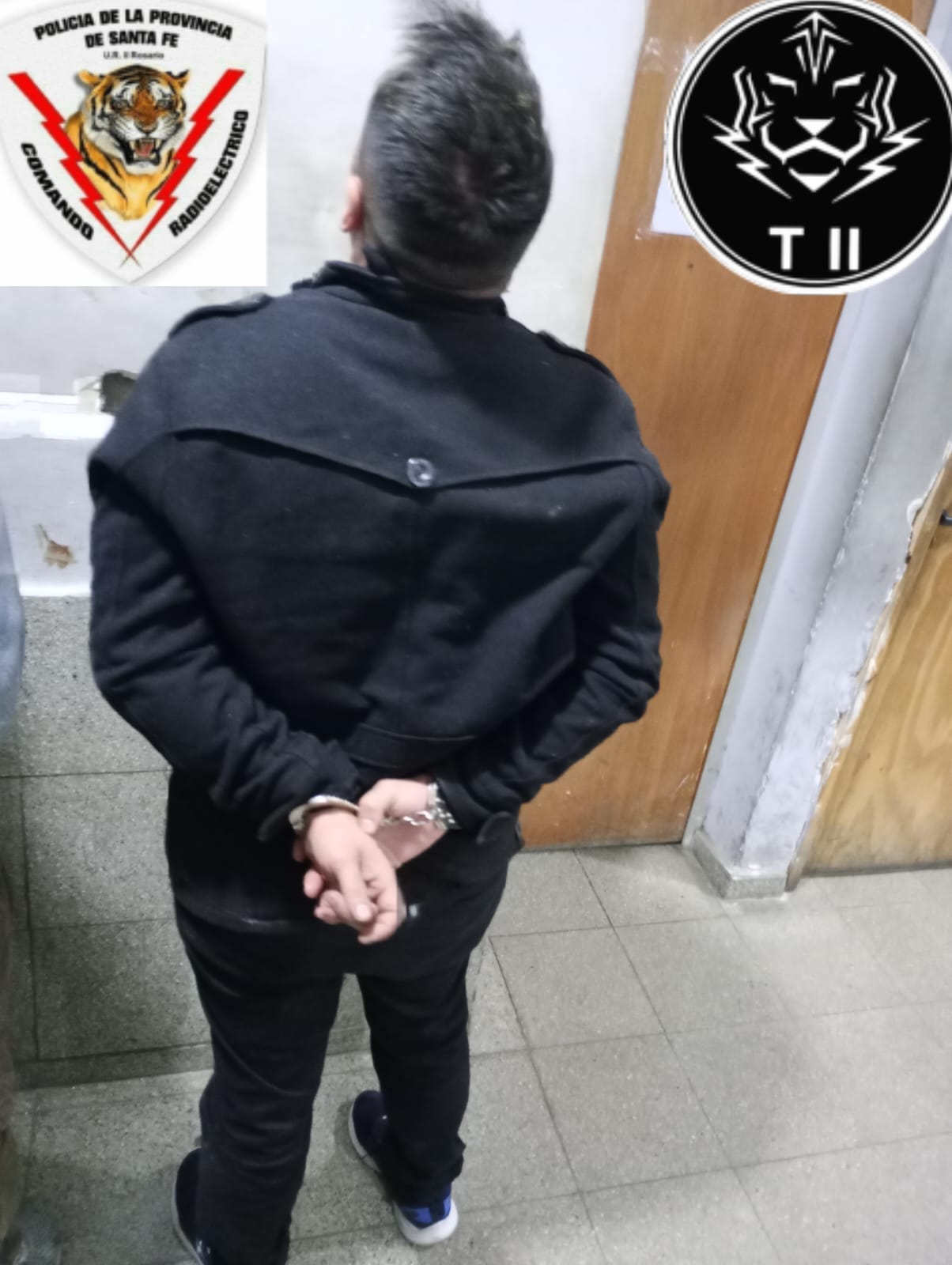 detenido auto robado