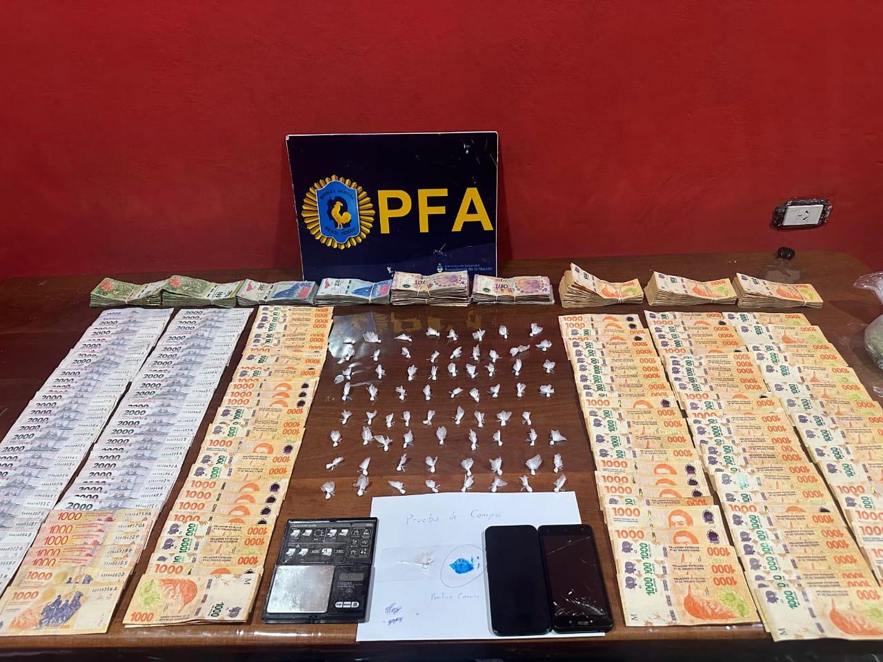 detenidos pfa