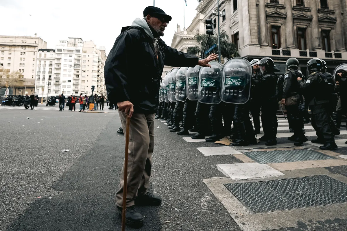 protesta jubilados