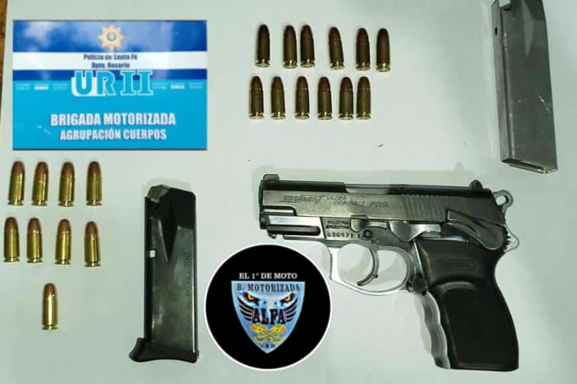 Dos detenidos y un arma secuestrada en zona sudoeste – Rosario Nuestro