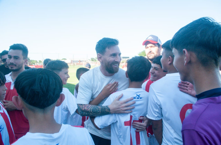 Messi predio Griffa Newells