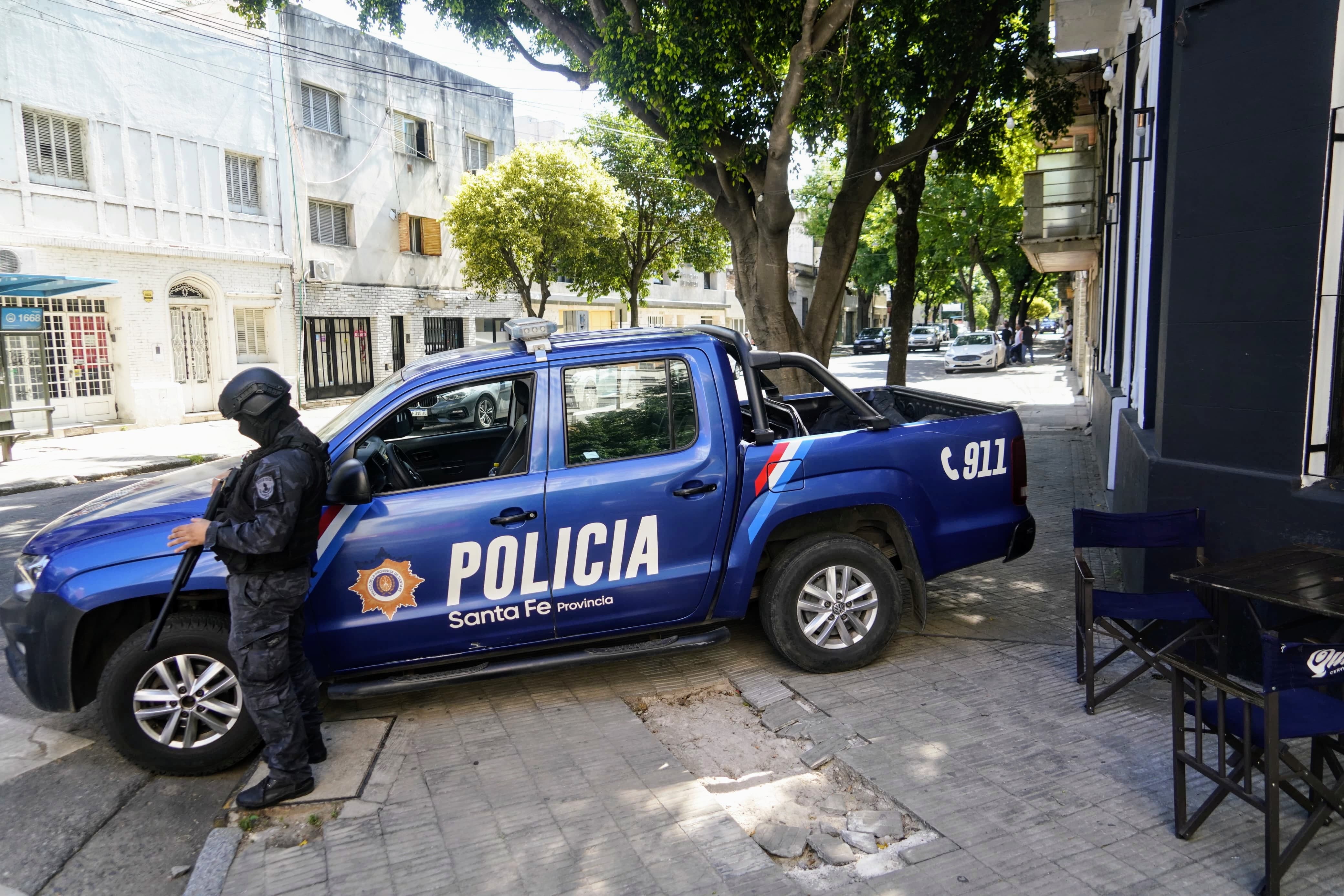 Velorio barra central custodia policial