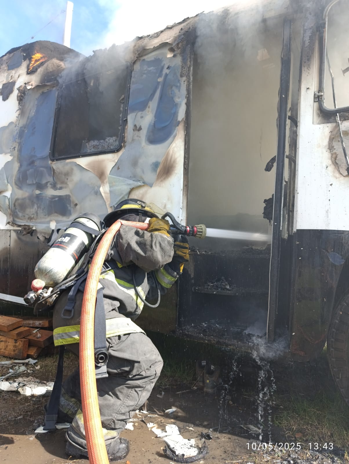 camión incendio zona sudoeste