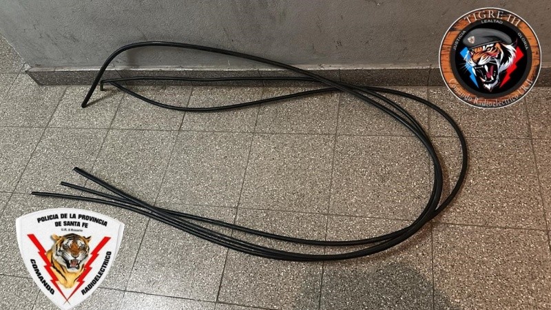 cables robados