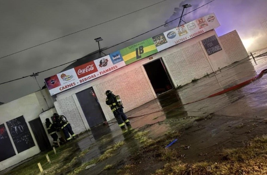 incendio supermercado