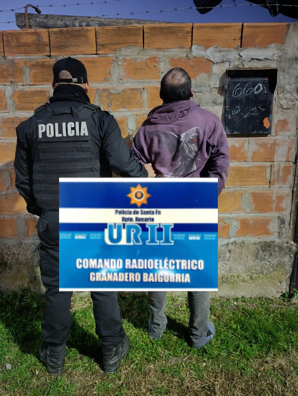 policiales detenido armas