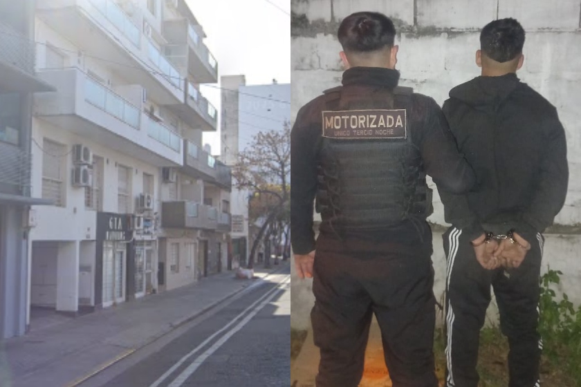 Detuvieron a un joven que intentó entrar a robar a un departamento con ...